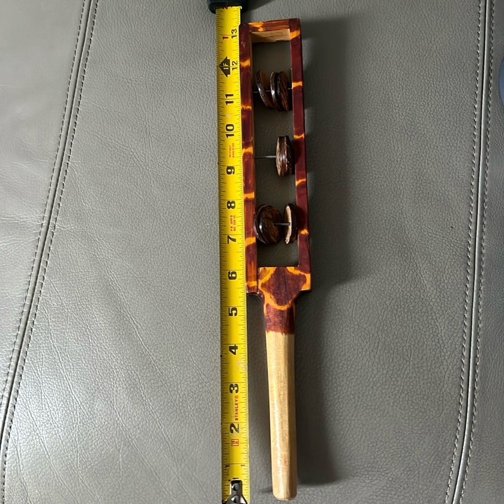 Shaker stick, handmade, fun for kids and adults